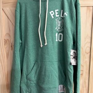 Pele Green Brasil Hoodie
